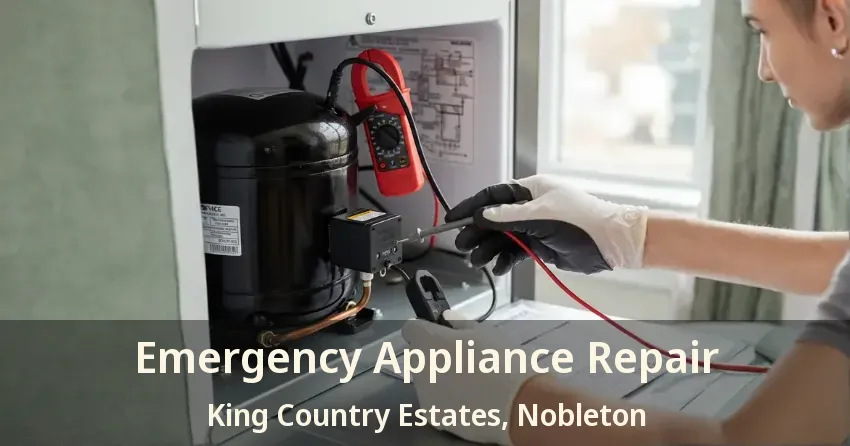 Emergency Appliance Repair King Country Estates, Nobleton - ON