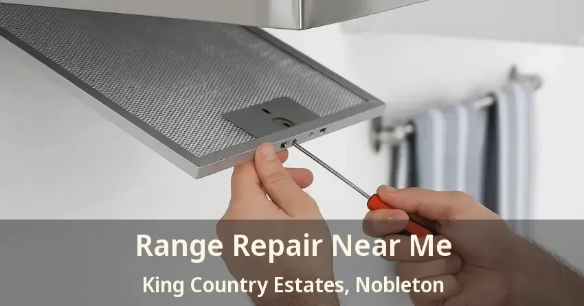 Range Repair Near Me King Country Estates, Nobleton - ON