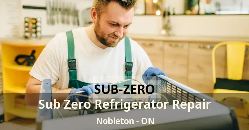 Sub Zero Refrigerator Repair Nobleton - ON