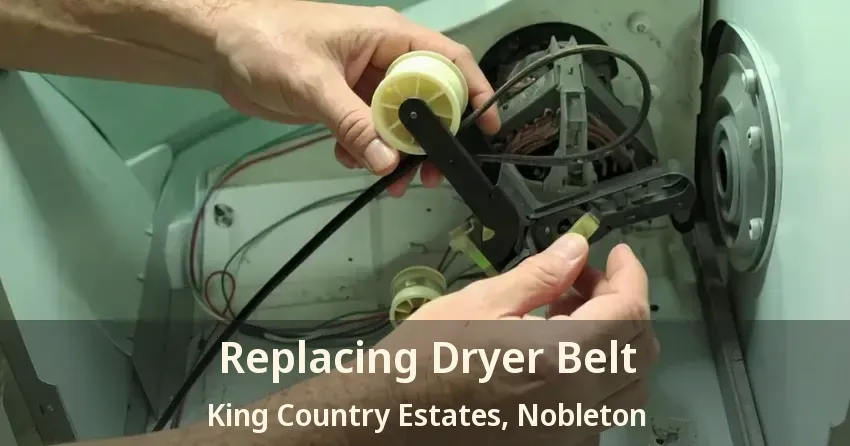 Replacing Dryer Belt King Country Estates, Nobleton - ON